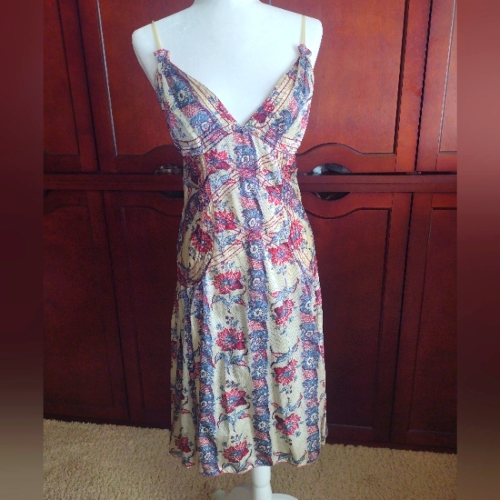 Max Studio Silk Blend Dress